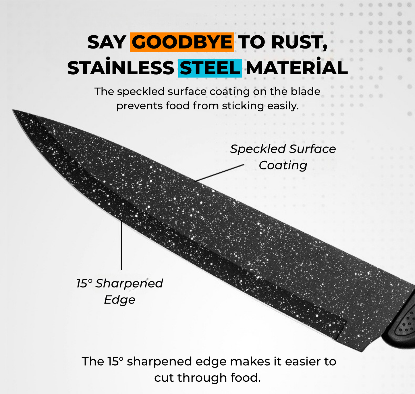 The Meteorite Series – 17 Piece Chef’s Professional Knife Set