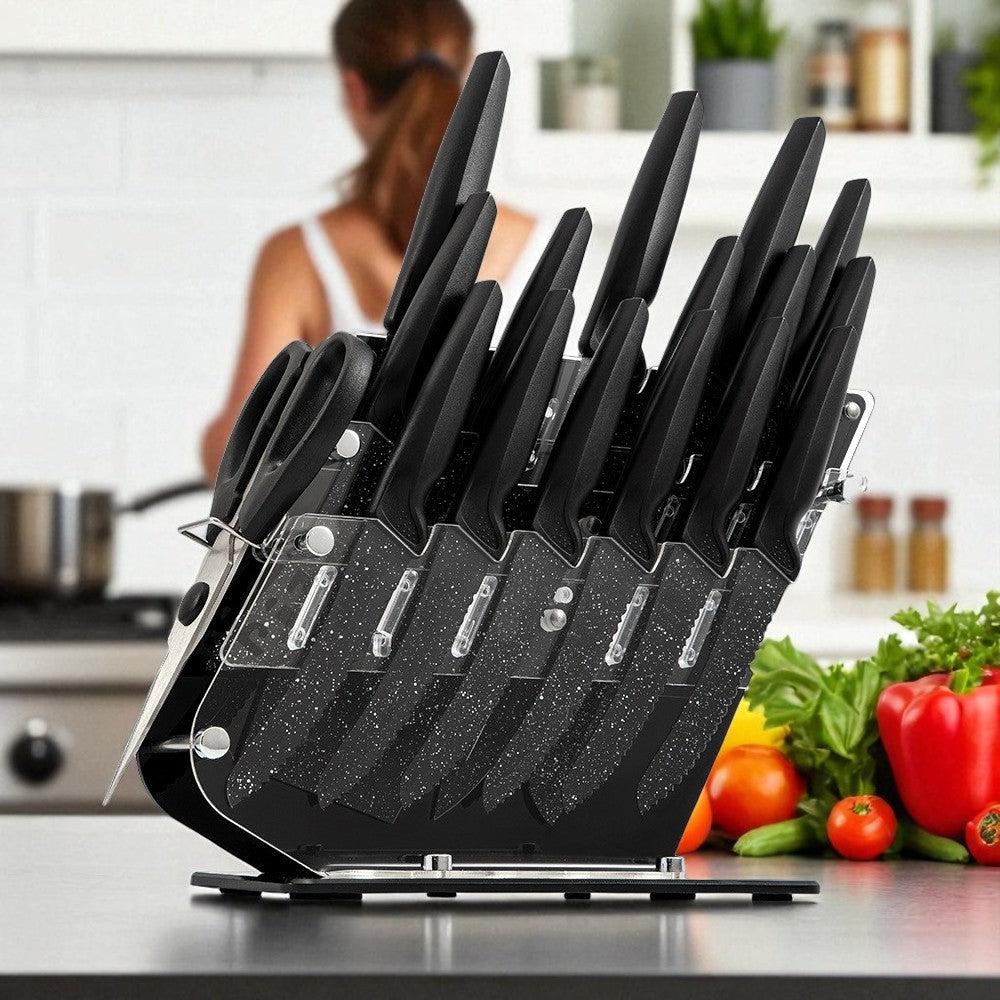 The Meteorite Series – 17 Piece Chef’s Professional Knife Set