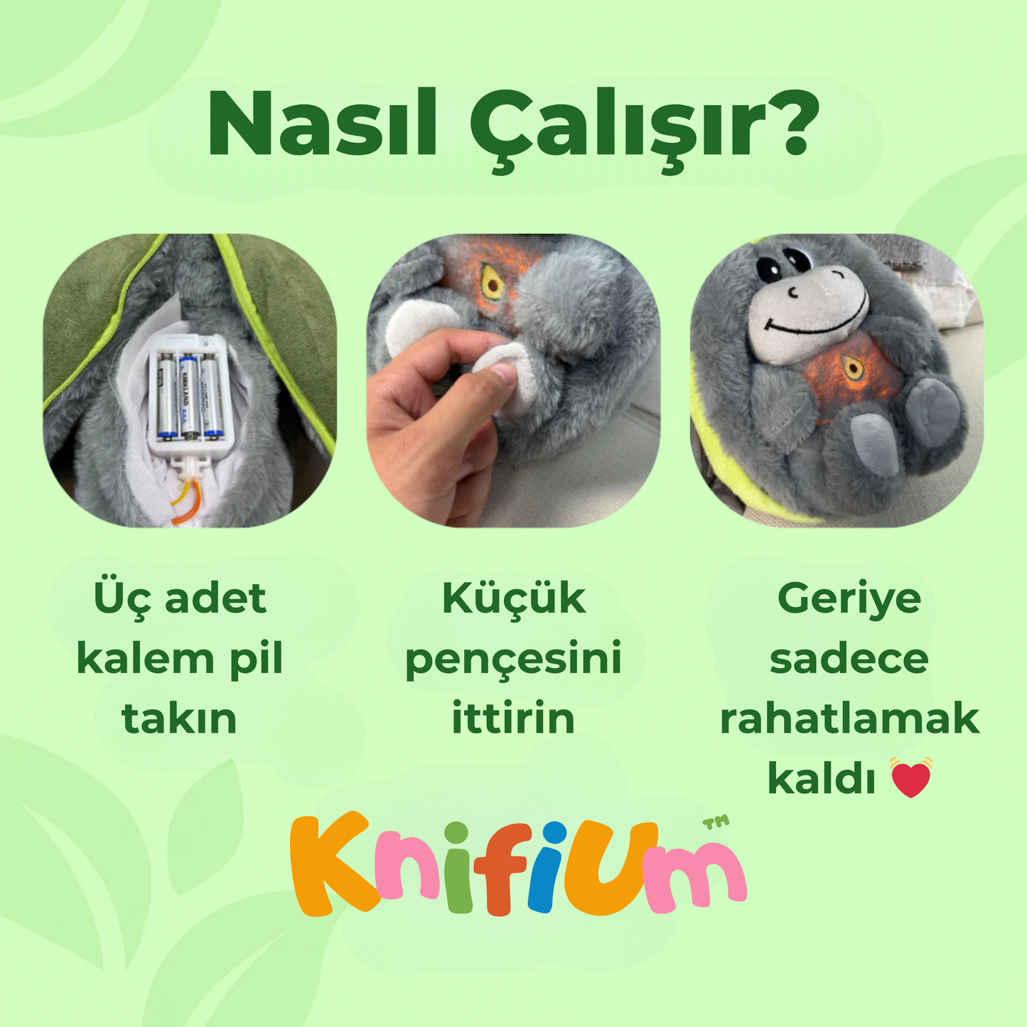 Pofik | Nefes Alan Peluş Oyuncak